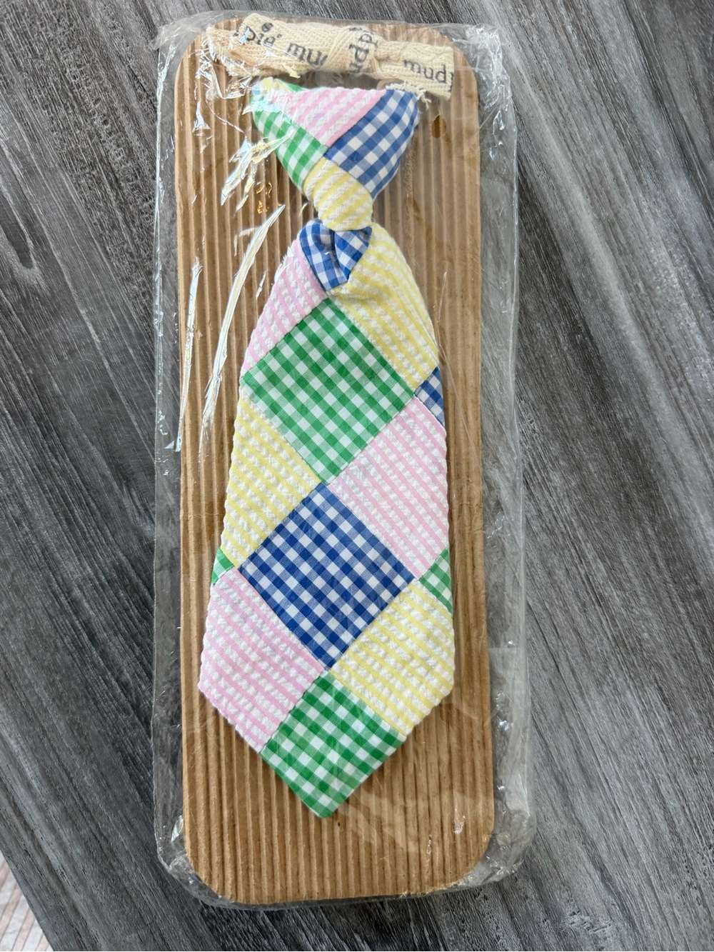 Mud Pie Baby Boy’s Multi-Color Patchwork Necktie